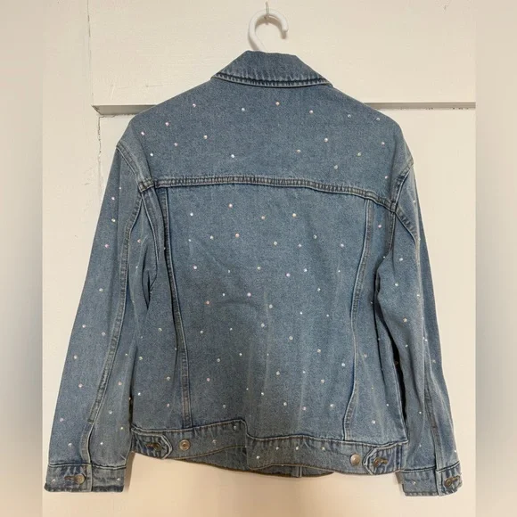 NOBO Denim Jacket with Rhinestones - Picture 2 of 3